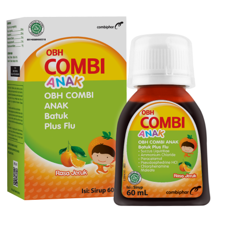 OBH Combi Anak Batuk Plus Flu Jeruk