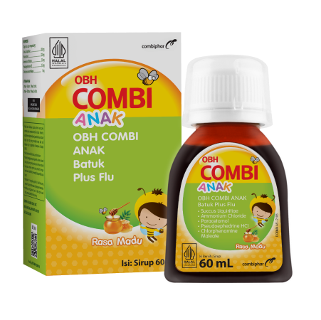 OBH Combi Anak Batuk Plus Flu Madu